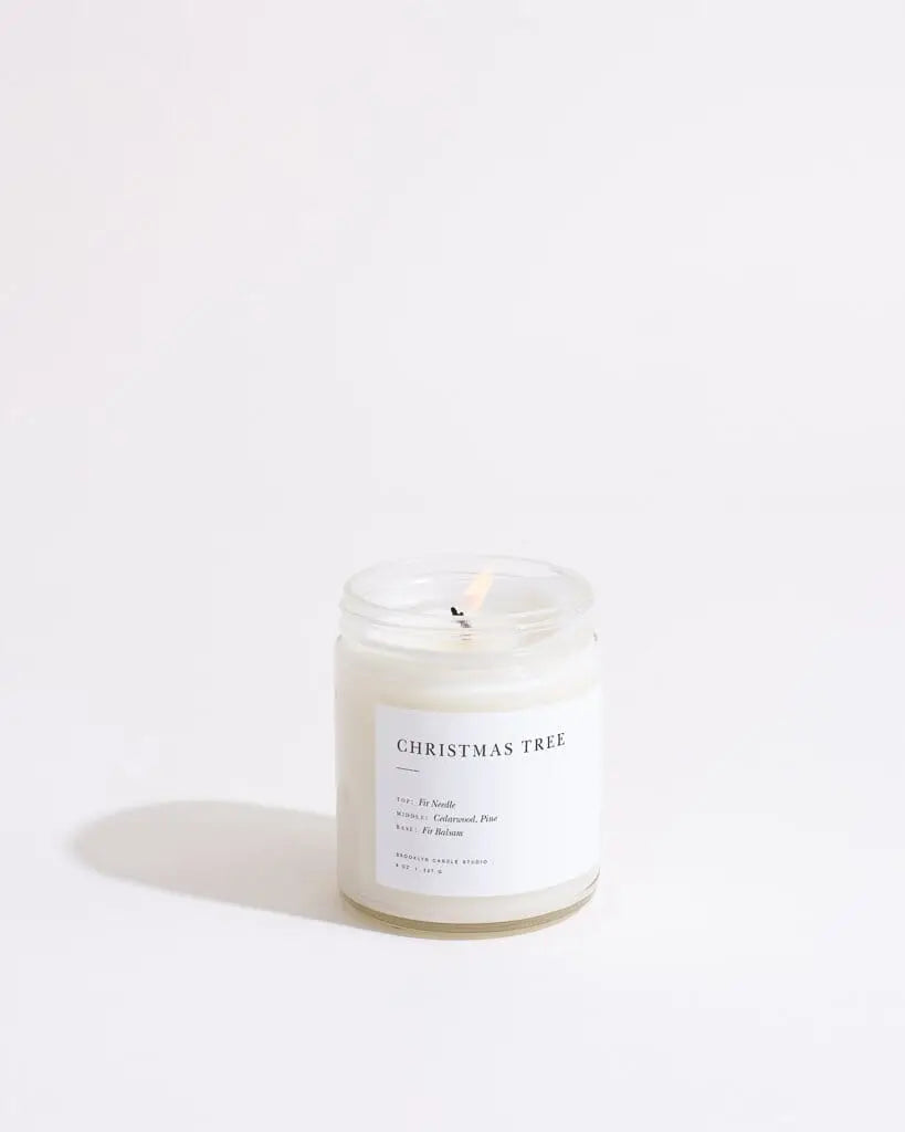 Christmas Tree Jar Candle Brooklyn Candle Studio