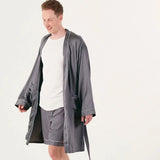 Slate | Robe Made With Bamboo #Color_slate