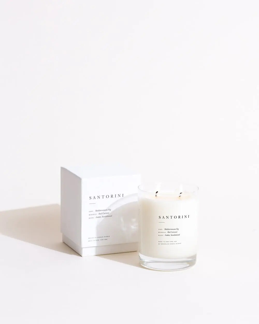 Santorini Classic 2-Wick Candle Brooklyn Candle Studio