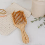 Bamboo Hair Brush - Zero Waste Hair Brush, Plastic Free, 100% Bamboo, Compostable ZeroWasteStore.com