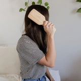 Bamboo Hair Brush - Zero Waste Hair Brush, Plastic Free, 100% Bamboo, Compostable ZeroWasteStore.com