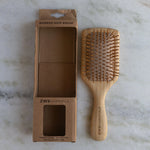 Bamboo Hair Brush - Zero Waste Hair Brush, Plastic Free, 100% Bamboo, Compostable ZeroWasteStore.com