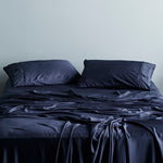 Ocean | Signature Sateen Pillowcase Set Made With 100% Organic Bamboo #Color_ocean