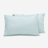 Starlight Blue Stripes - Bundle | Signature Sateen Pillowcase Set Made With 100% Organic Bamboo #Color_starlightbluestripes