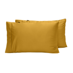 Saffron - Bundle | Signature Sateen Pillowcase Set Made With 100% Organic Bamboo #Color_saffron