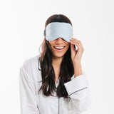 Starlight Blue | Signature Sateen Eye Mask Made With 100% Organic Bamboo #Color_starlightblue