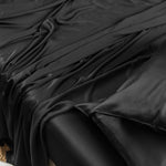 Onyx | Signature Sateen Sheet Set Made with 100% Organic Bamboo #Color_onyx